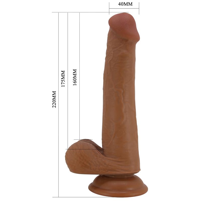 Tallen Dildo con Piel Deslizante Retractil 22 cm