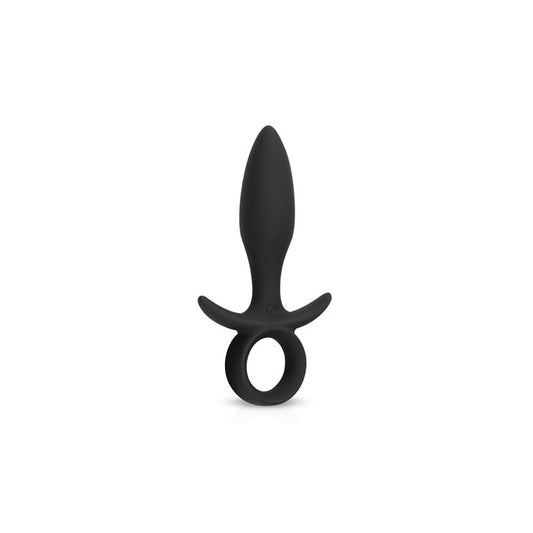 Plug Anal conVibracion Butt Buzzer Negro