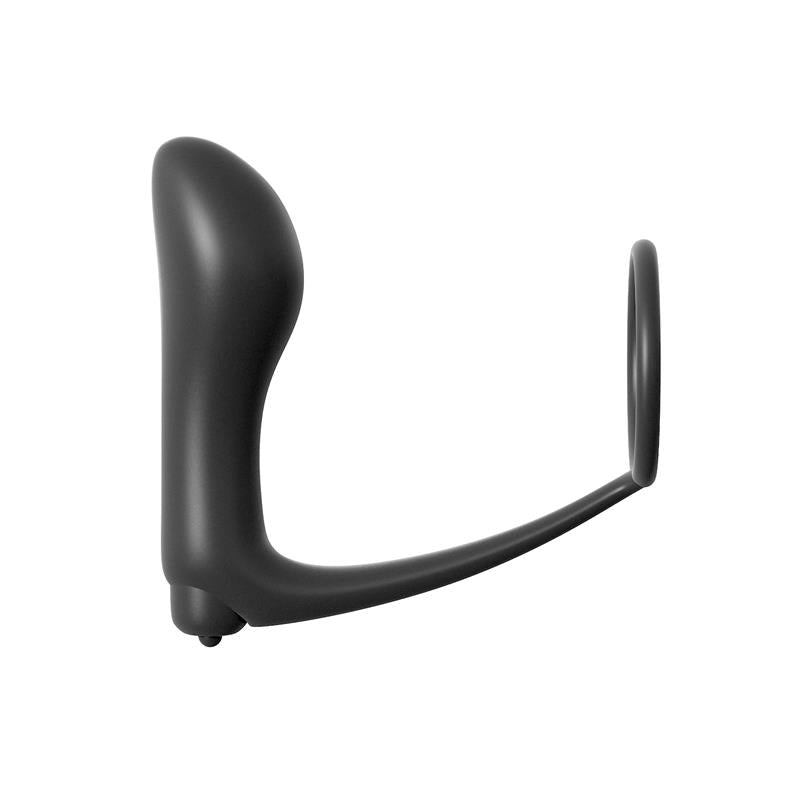 Plug Anal con Vibracion Negro