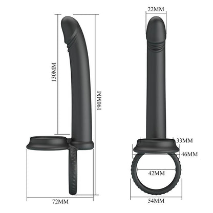 Moses Plug Anal con Anillo para el Pene