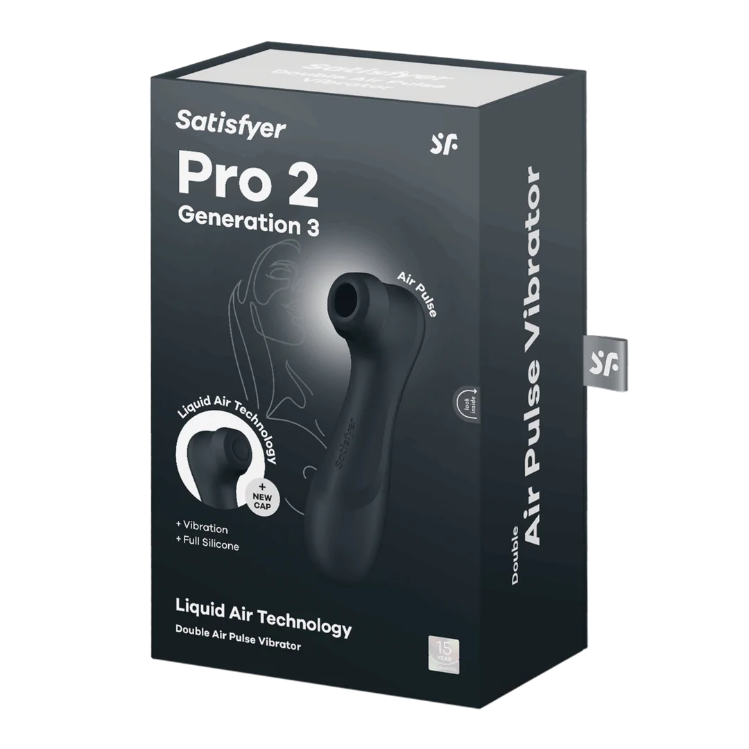 Pro 2 Gen 3 Liquid Air Technology Succión y Vibración Negro