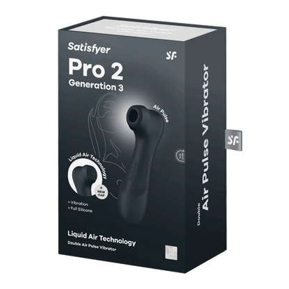 Pro 2 Gen 3 Liquid Air Technology Succión y Vibración Negro