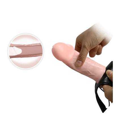 Arnes con Dildo Hueco 16 cm