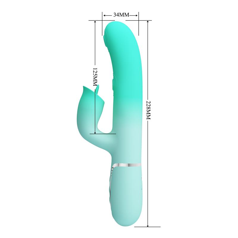 Gigi Vibrador con Thumping y Licking