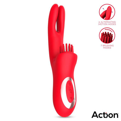 Bilma Vibrador con Movimientos Alternantes y Brushing 4 Motores