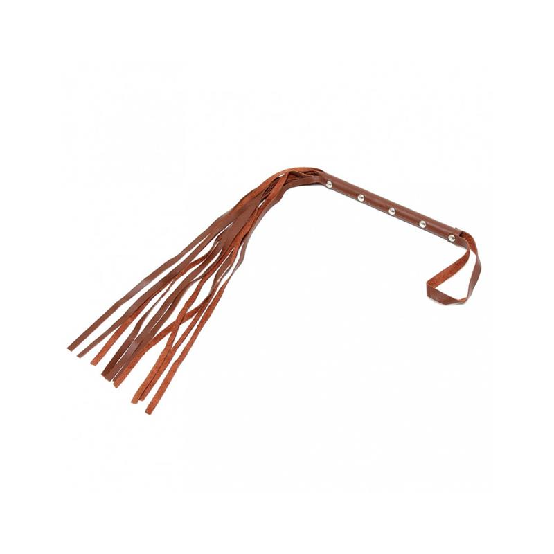 Flogger Cuero Marron 62cm