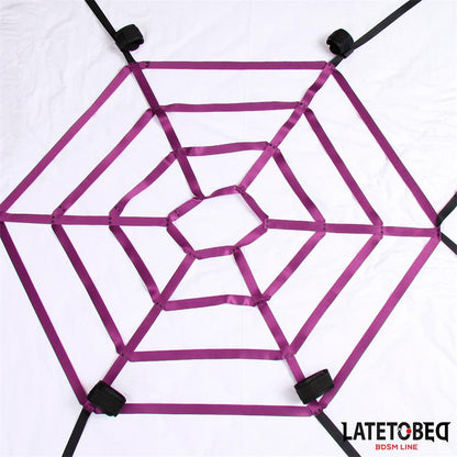 Set de Ataduras para la Cama en Tela de Arana