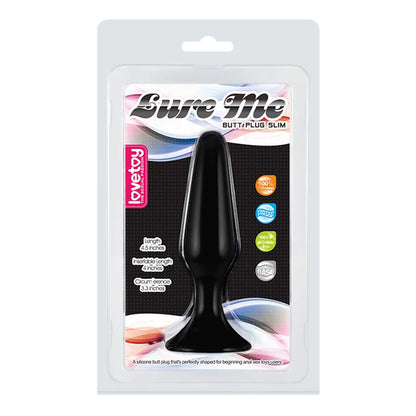 Plug Anal Lure Me Talla S Negro