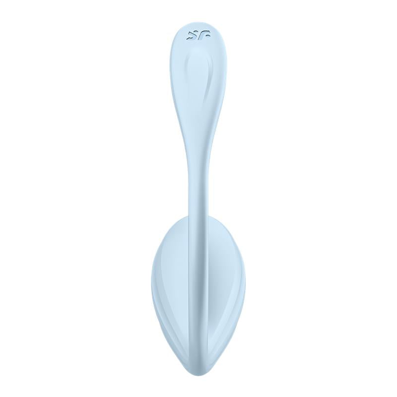 Smooth Petal Vibrador de Braguita con APP Azul