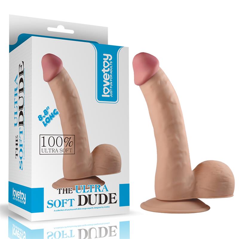 Dildo The Ultra Soft Dude 88 Natural