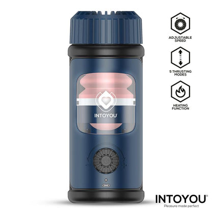 Tenkro Masturbador con Thrusting y Calor USB C