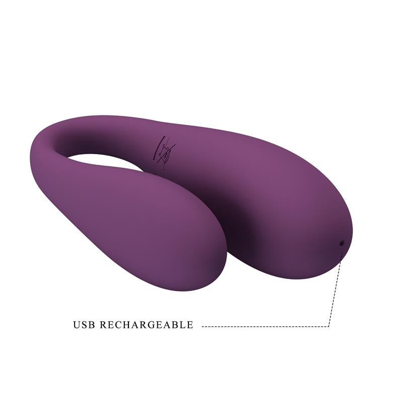 August Vibrador de Parejas con App Lila