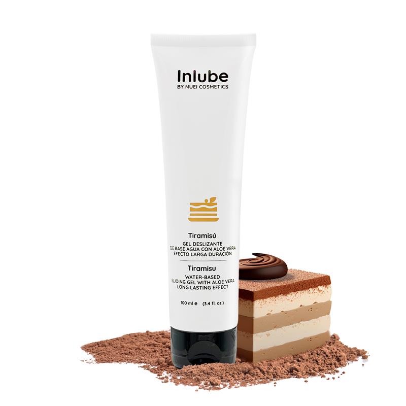 Inlube Lubricante Base Agua Tiramisu 100ml