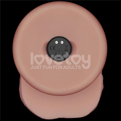 Dildo con Vibracion Piel Deslizante Silicona Dual Layer 85
