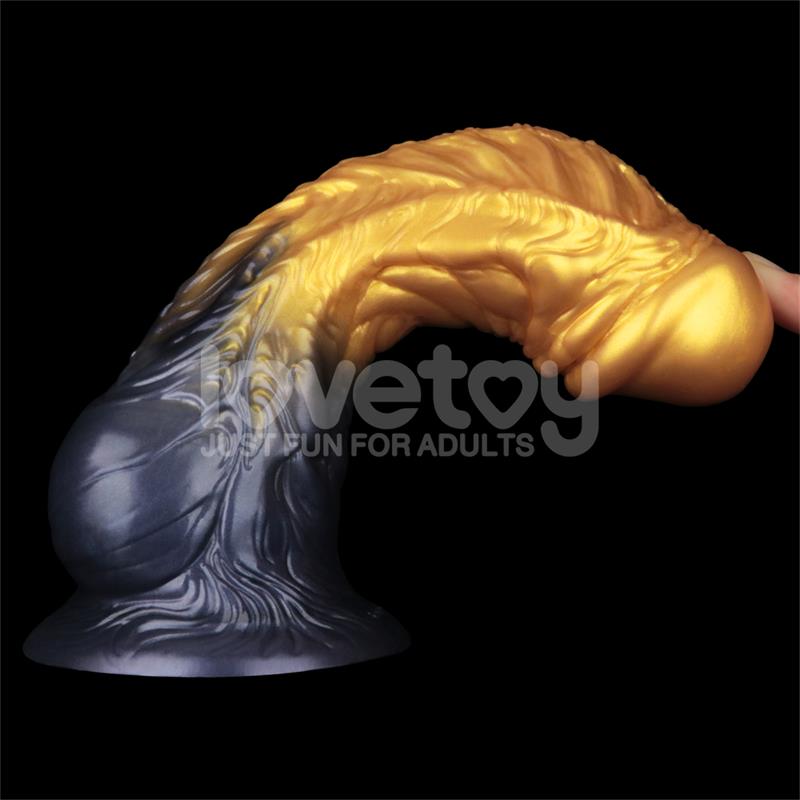 Dildo Inflable Silicona Dual Density 8