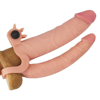 Funda para el Pene Doble con Vibracion 1