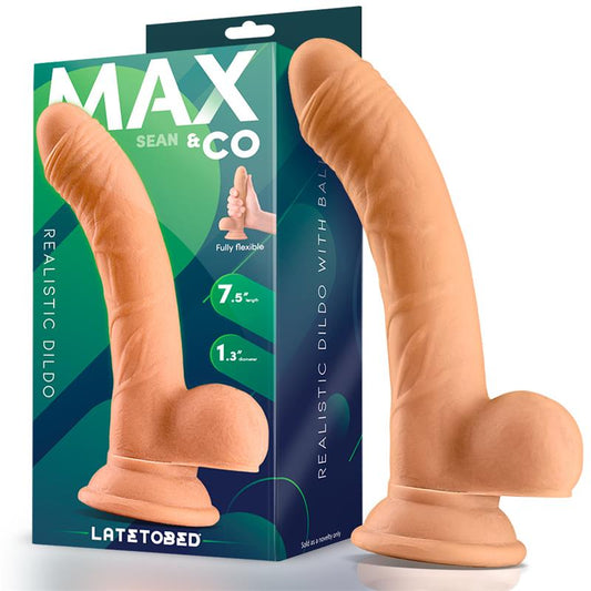 Sean Dildo Realista con Testiculos 75 Natural