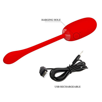 Julius Huevo Vibrador Rojo