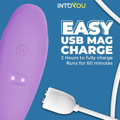 Juguete para Parejas con APP Flexible Silicona Lavanda