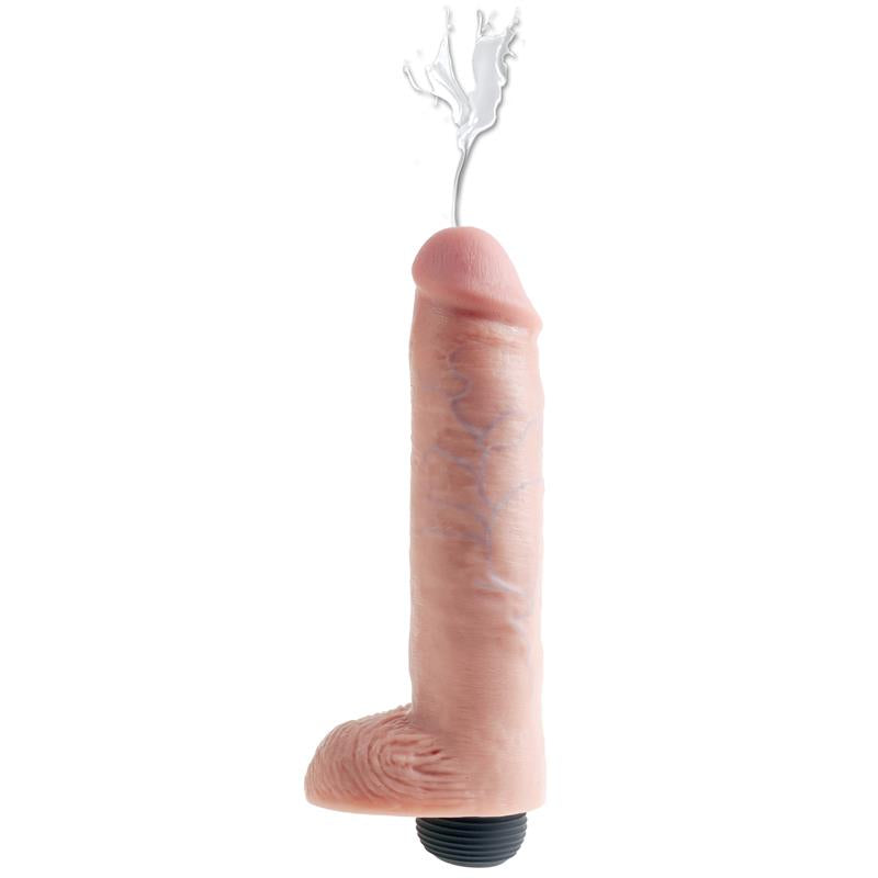 Dildo Reaslista con Testiculos con Eyaculacion 10