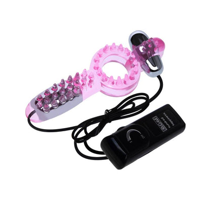 Anillo Vibrador Doble Couple Collection Rosa