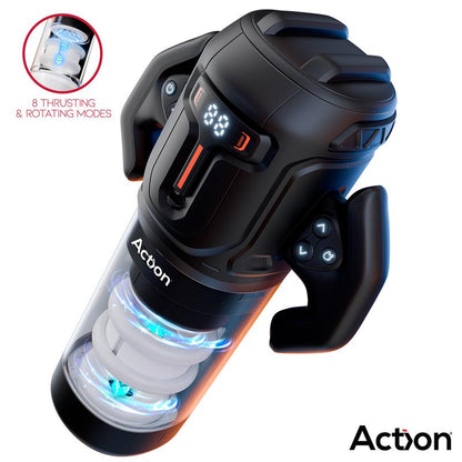 Zyon Masturbador Automatico Avanzado con Up and Down y Rotacion