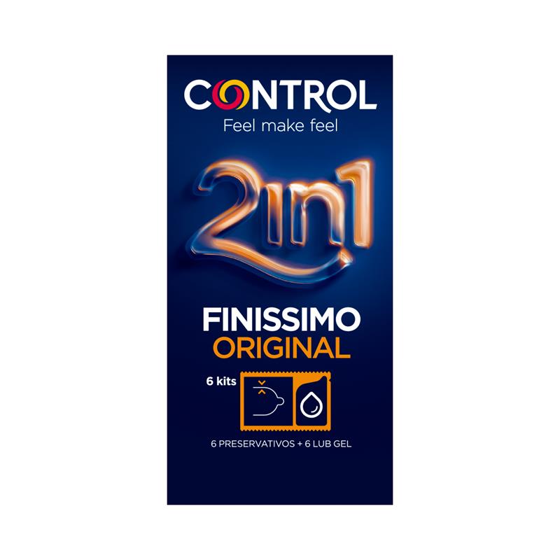 2 in 1 Finissimo Original 6 uds