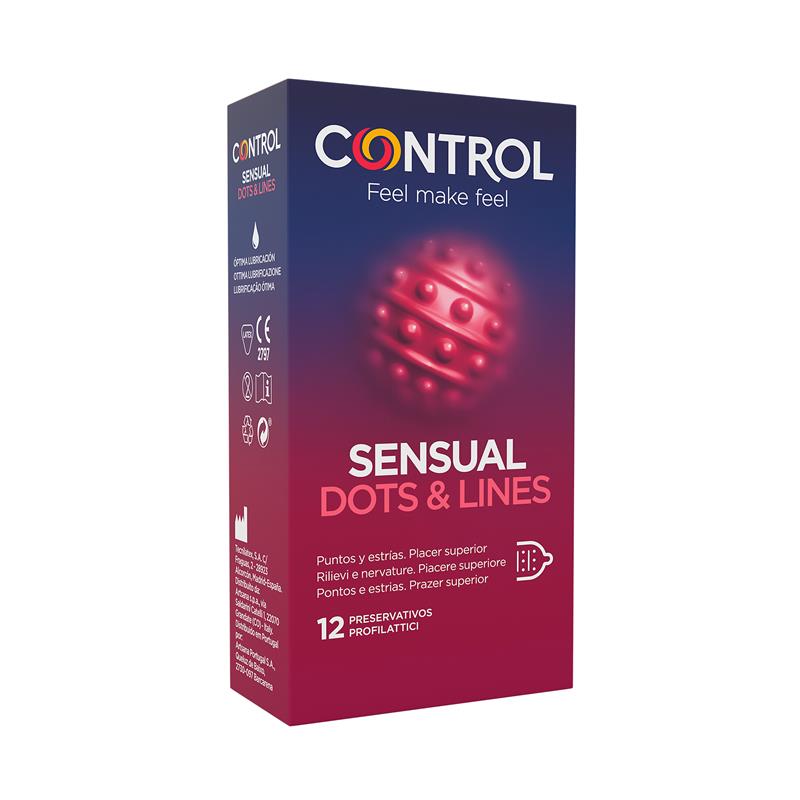 Sensual Dots Lines Punteados 12 uds