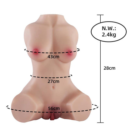Susie Torso Masturbador Realista 24 kg