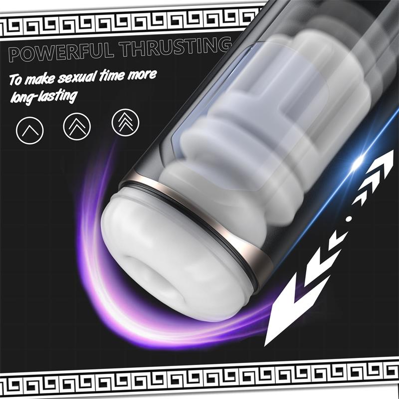 Cosima Masturbador con Vibracion Thrusting y Efecto Succion