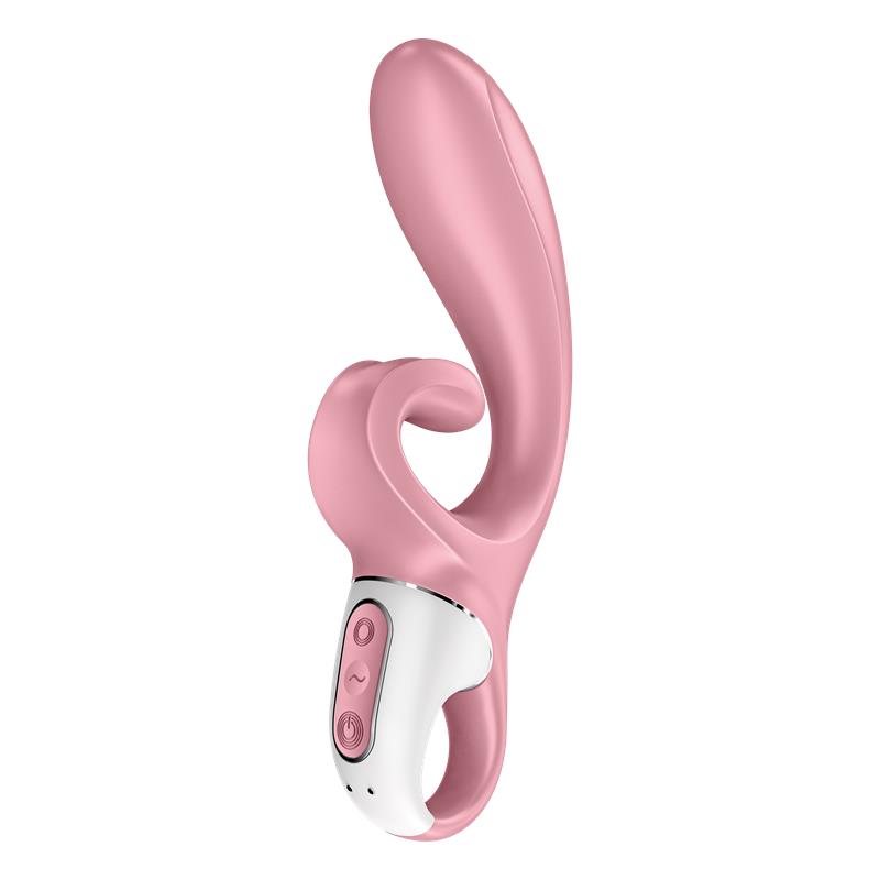 Vibrador Hug Me con APP Satisfyer Connect Rosa