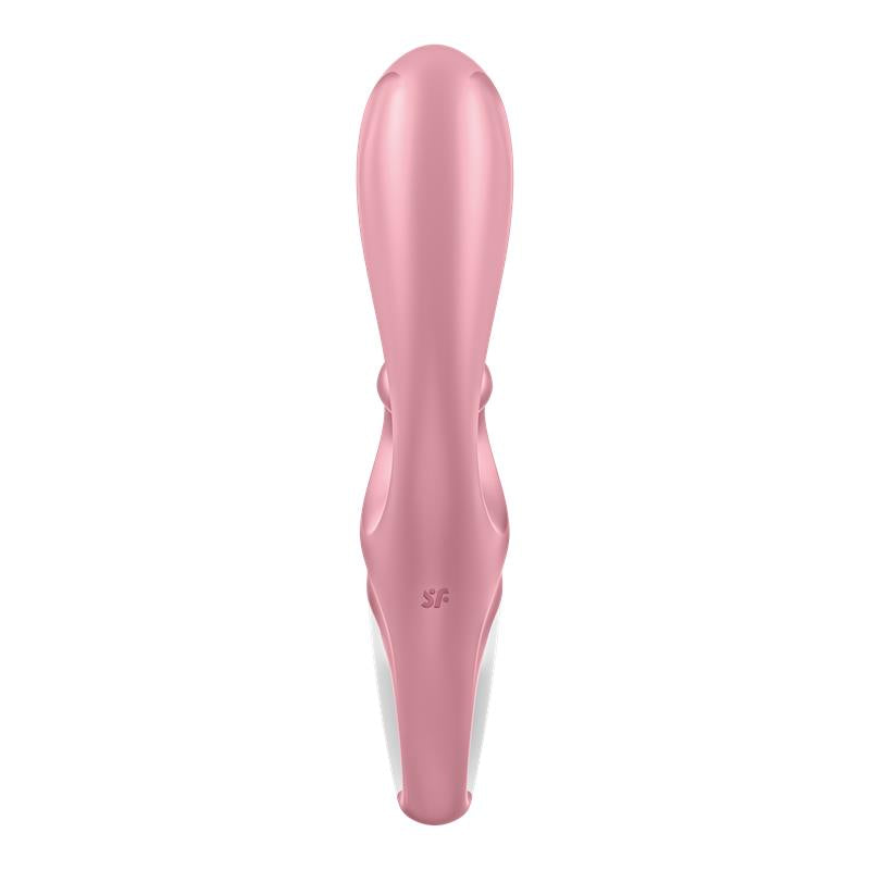 Vibrador Hug Me con APP Satisfyer Connect Rosa