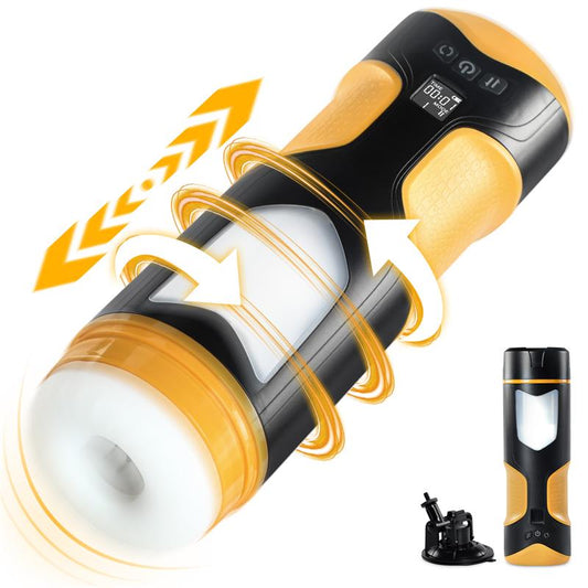 Alston Masturbador con Thrusting y Rotacion