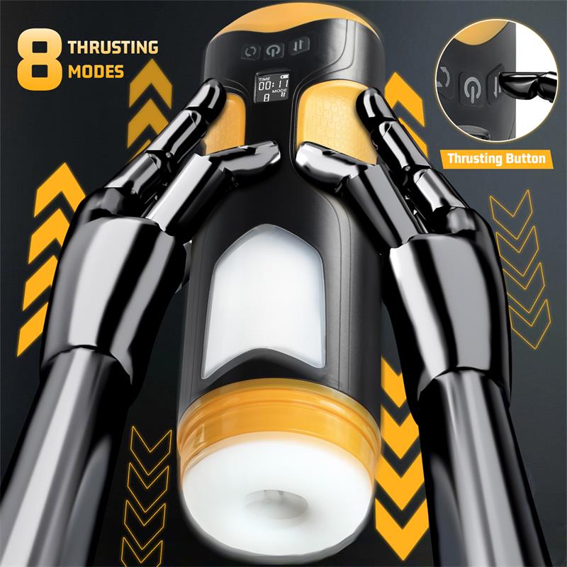 Alston Masturbador con Thrusting y Rotacion