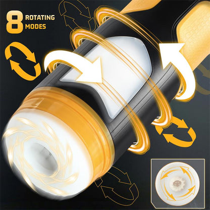 Alston Masturbador con Thrusting y Rotacion