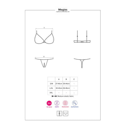 Megies Set de 2 pcs