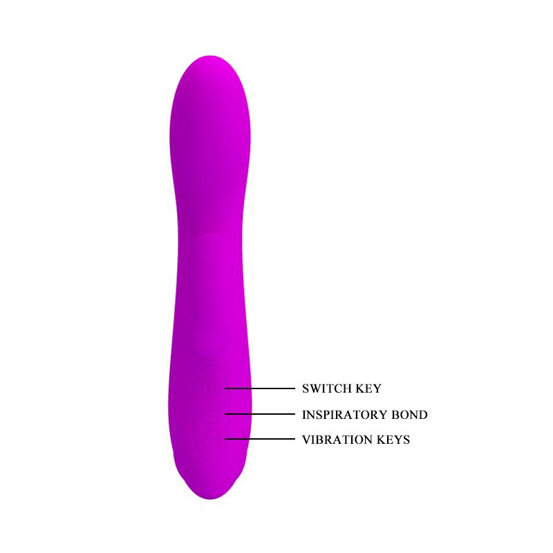 Vibrador con Succionador de Clitoris