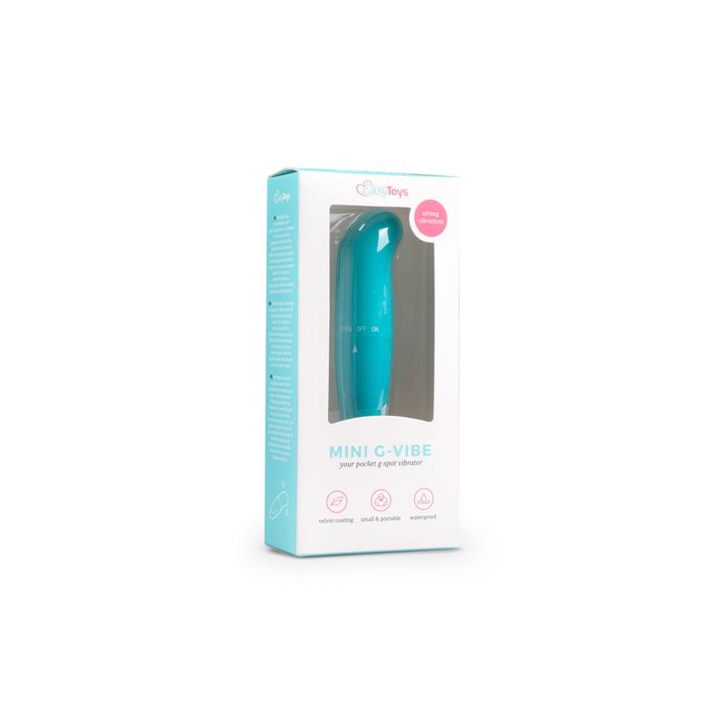 Vibrador Mini Punto G Turquesa