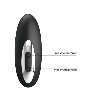 Masajeador Prostatico con Vibracion y Bolas Rotadoras