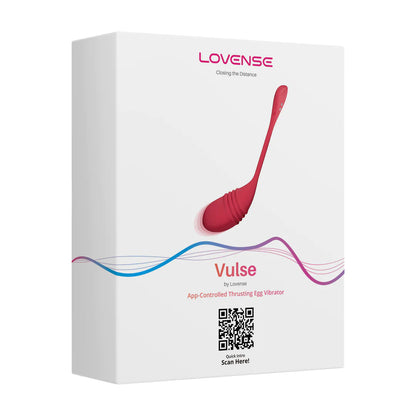 Vulse - Huevo vibrador de empuje, thrusting  controlado por app - Rojo