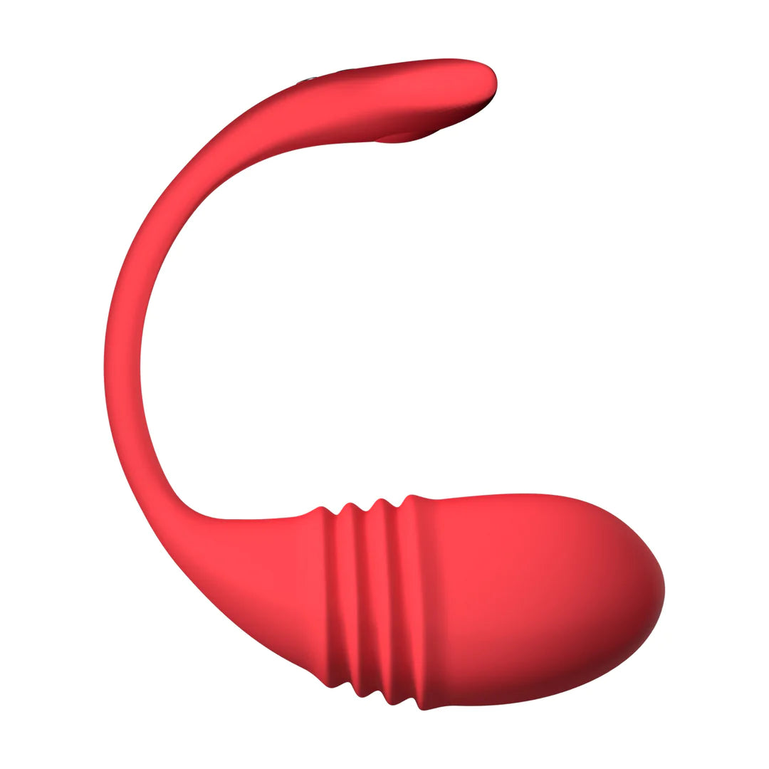 Vulse - Huevo vibrador de empuje, thrusting  controlado por app - Rojo