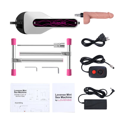 Minimáquina sexual Lovense: empuje automático ajustable controlado por aplicación