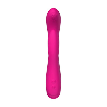 Osci 3 - Vibrador de conejo oscilante, con vibración y calefacción - Rosa