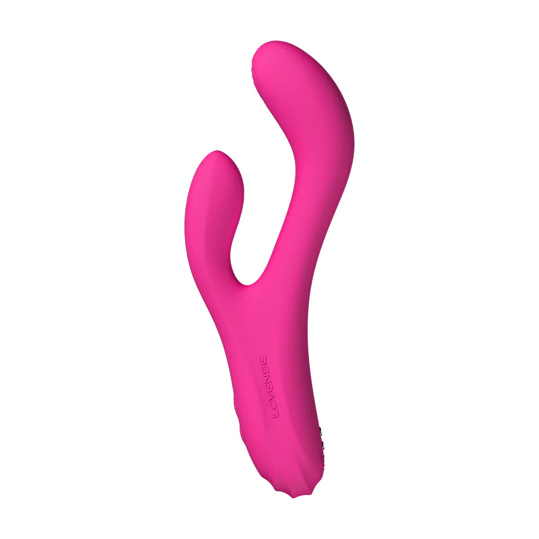Osci 3 - Vibrador de conejo oscilante, con vibración y calefacción - Rosa