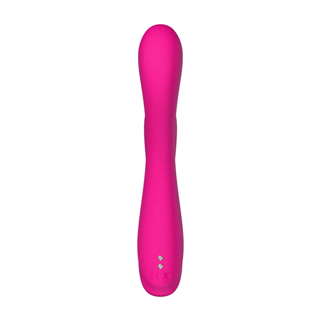 Osci 3 - Vibrador de conejo oscilante, con vibración y calefacción - Rosa
