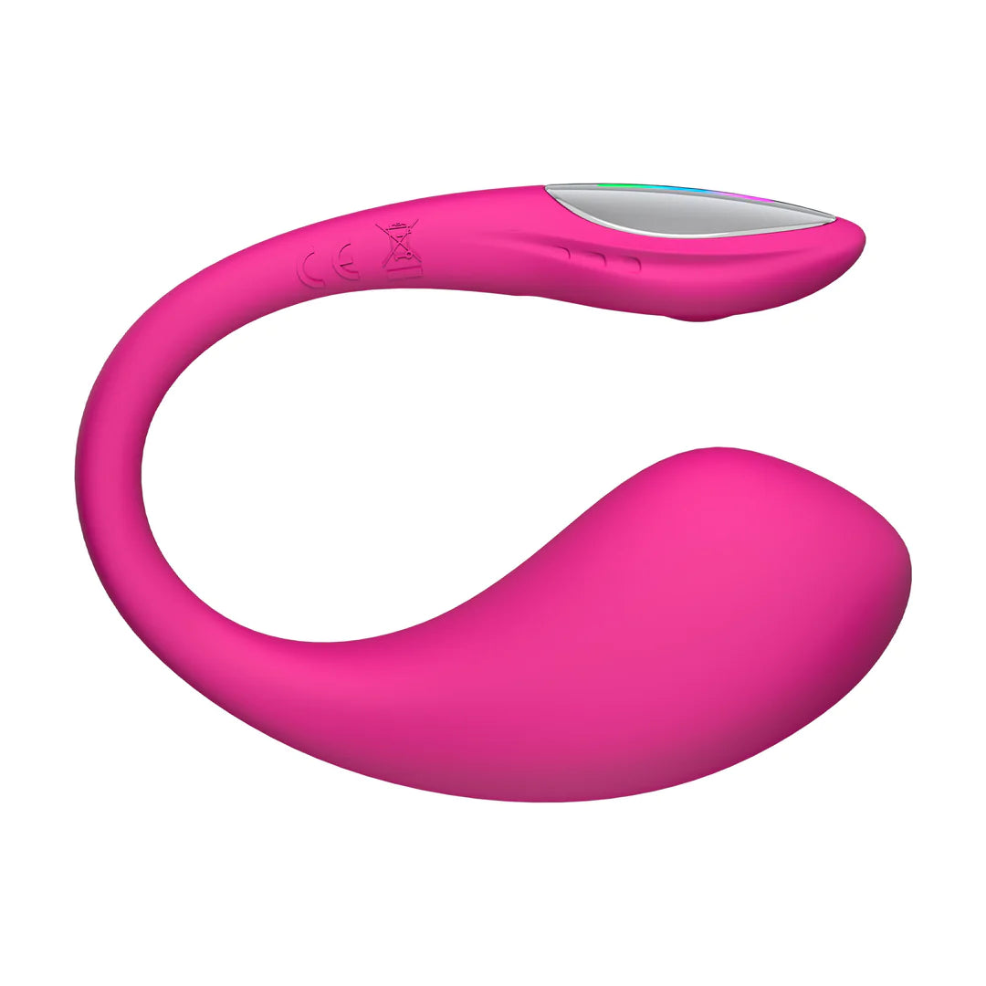 Lush 4 - Potente huevo vibrador para el punto G, portátil y controlado por app - Rosa