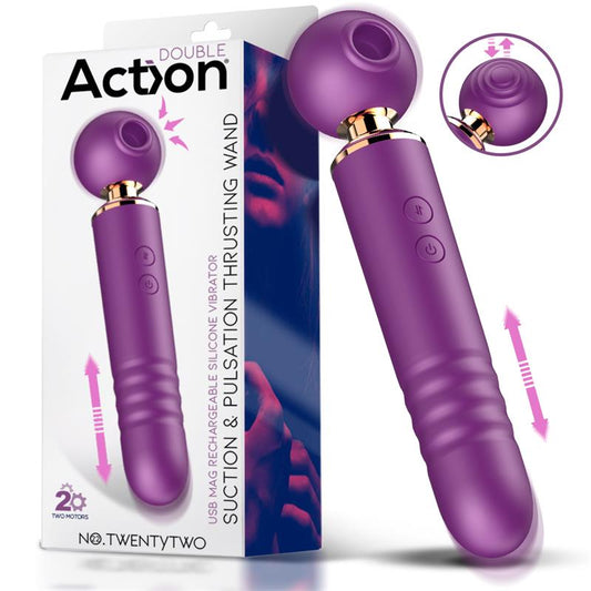 No TwentyTwo Succionador 3 en 1 con Pulsacion y Thrusting