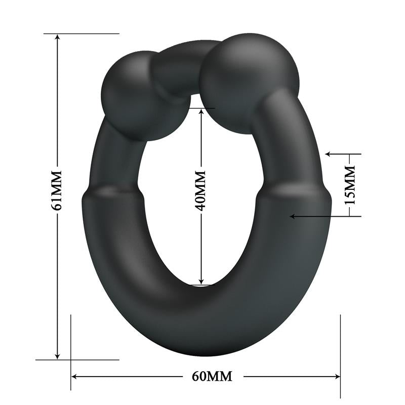 Meco Anillo para el Pene Silicona Mod 15