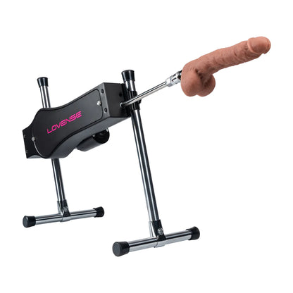 Máquina sexual Lovense - Control automático de empuje ajustable por aplicación - Negra