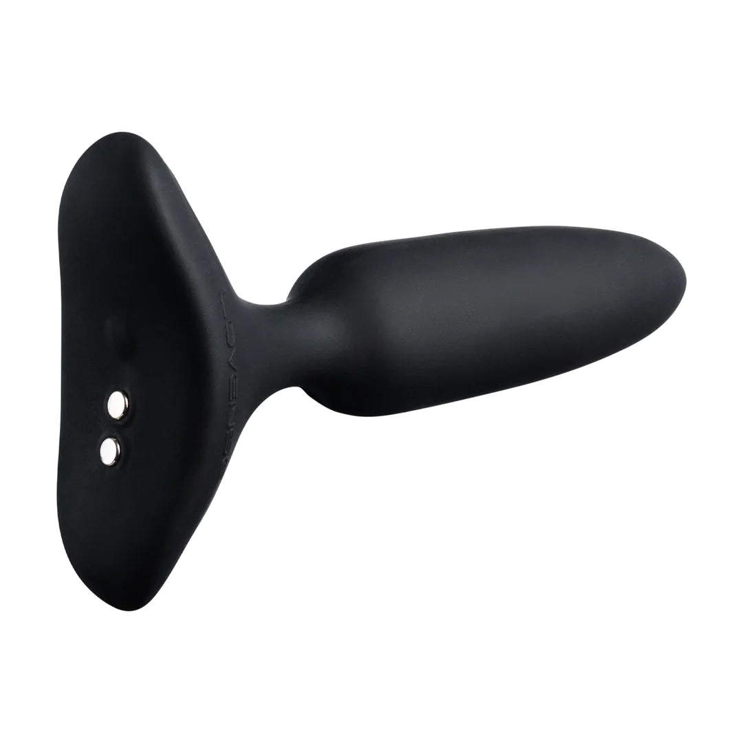 Hush 2 - Plug vibrador controlado por app - 2,5 cm - Negro